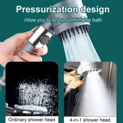 High Pressure Shower Head | 9-Layer Filter, 40% Water Saving