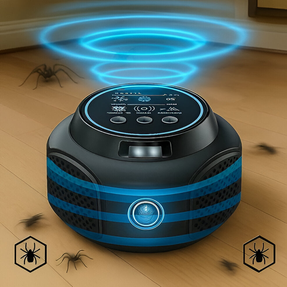 Ultrasonic Spider & Pest Repeller | Chemical-Free Plug-In Device