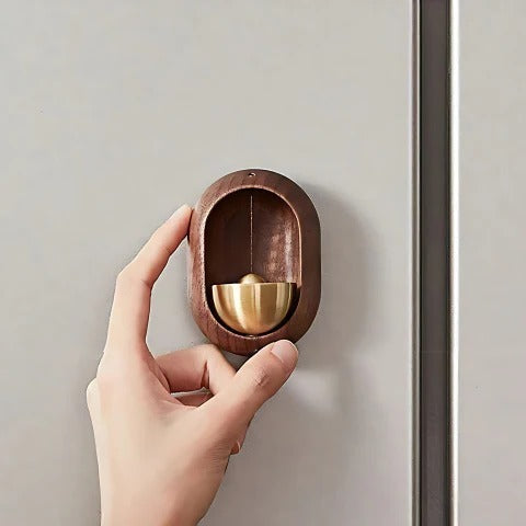 Wooden Door Chime | Decorative Hanging Bell for Home Entryway