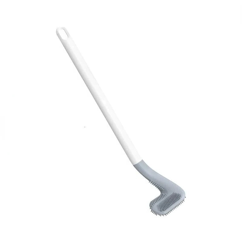 Self-Cleaning Toilet Brush | Hygienic Enclosed Silicone Bowl Brush