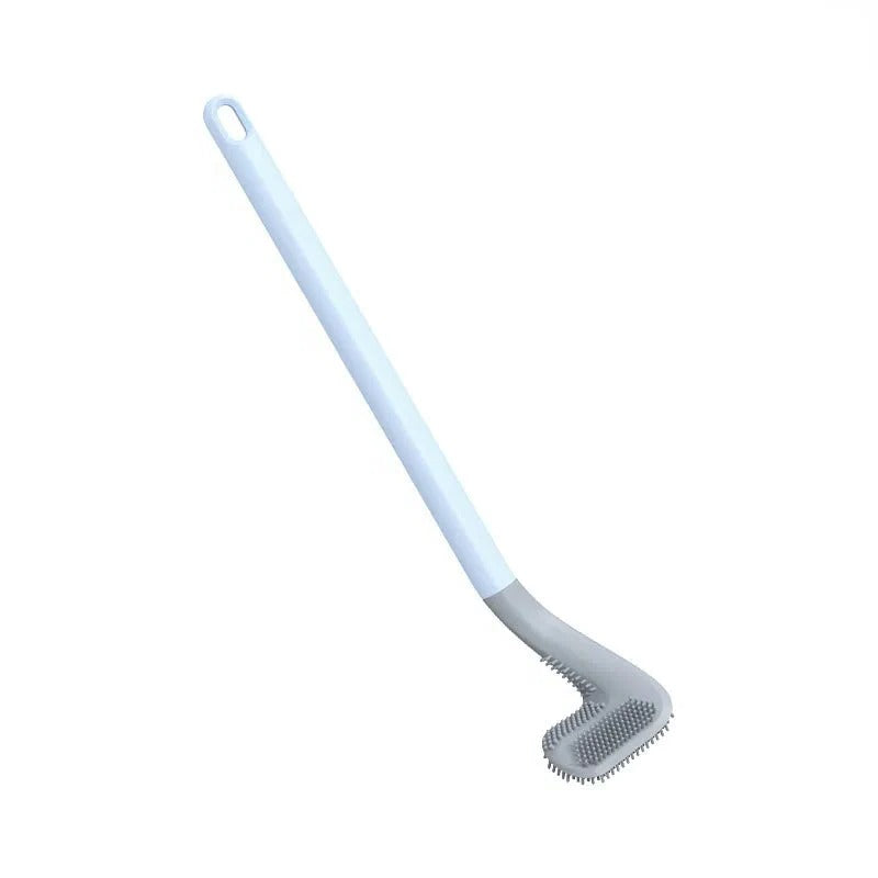 Self-Cleaning Toilet Brush | Hygienic Enclosed Silicone Bowl Brush