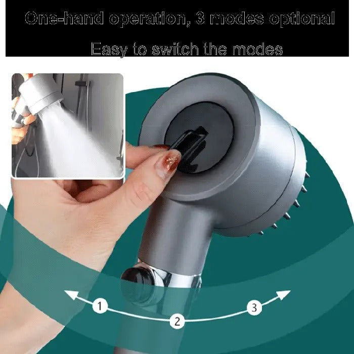 High Pressure Shower Head | 9-Layer Filter, 40% Water Saving