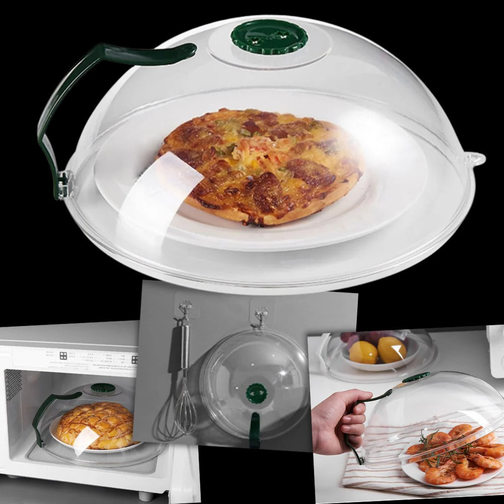 Microwave Splatter Cover | Anti-Splash Food Cover Lid for Microwave