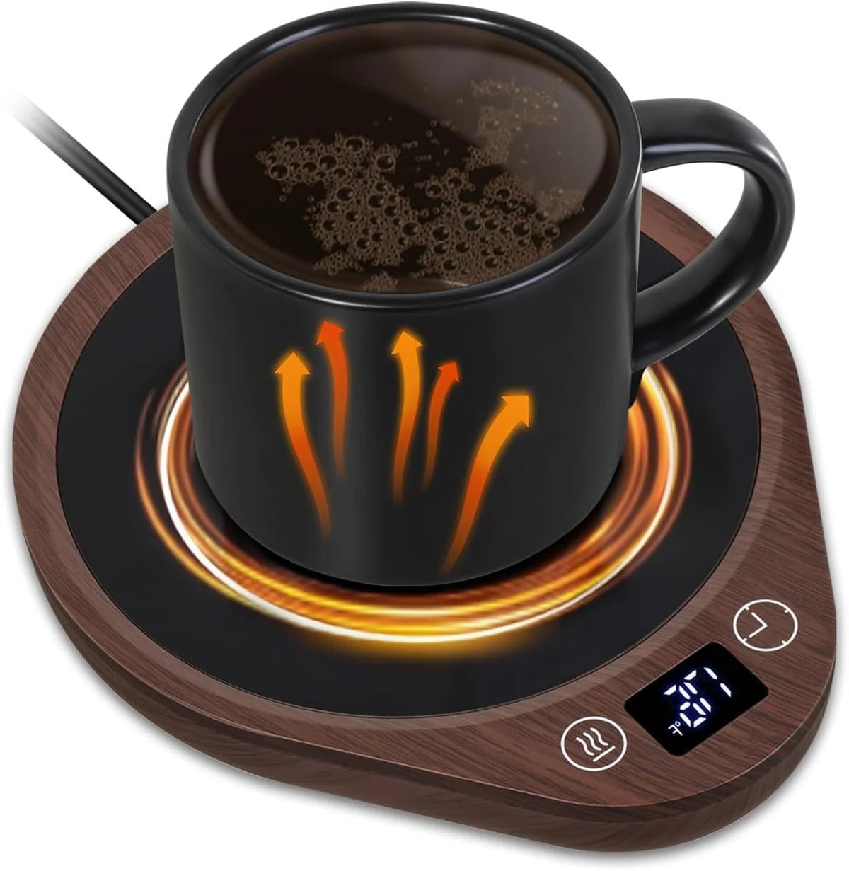Coffee Mug Warmer Set | Desk Cup Heater with Smart Temperature Control
