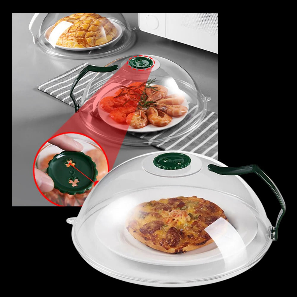 Microwave Splatter Cover | Anti-Splash Food Cover Lid for Microwave
