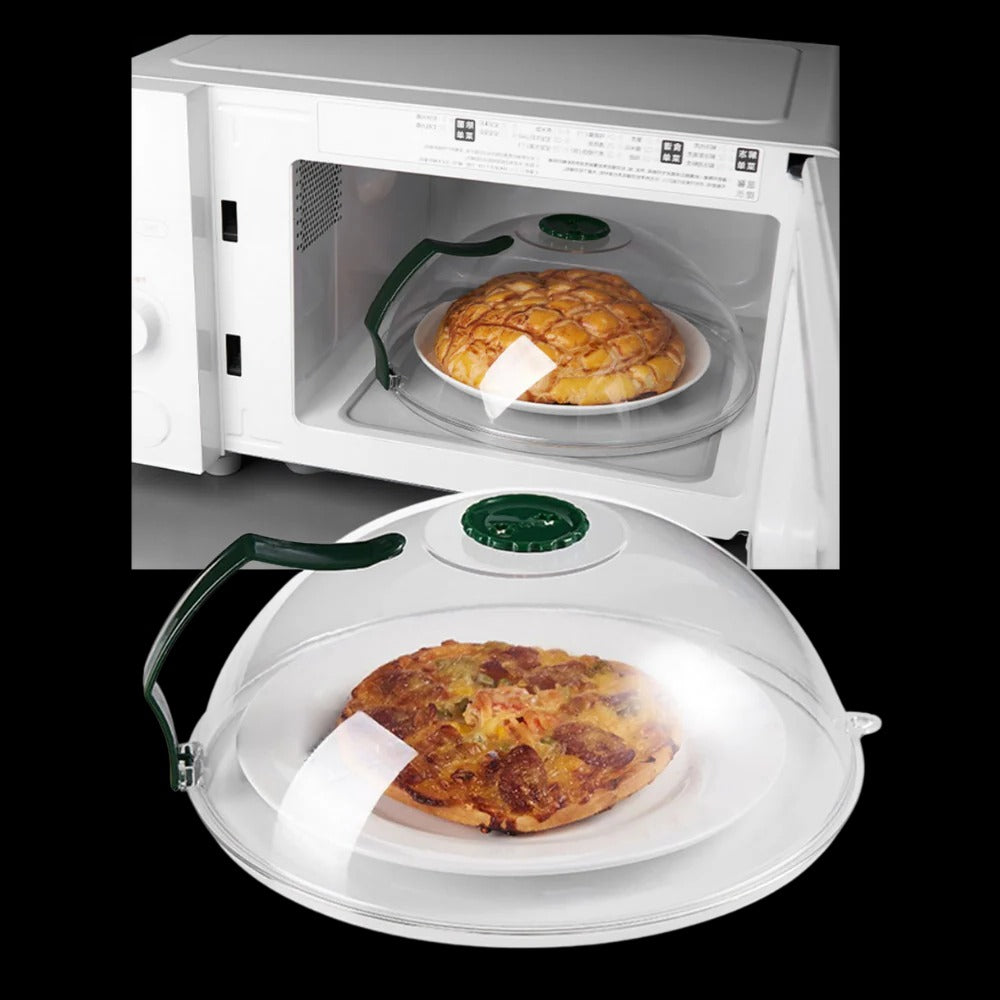 Microwave Splatter Cover | Anti-Splash Food Cover Lid for Microwave
