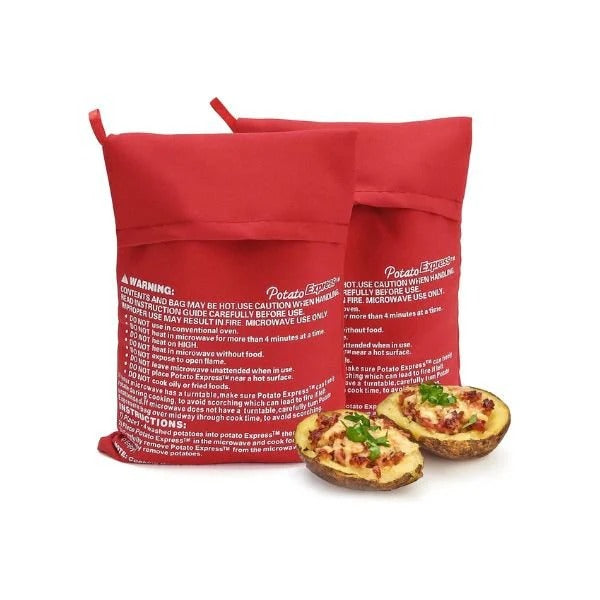 Microwave Potato Bag | Baked Potato Cooker Bag for Fast Results