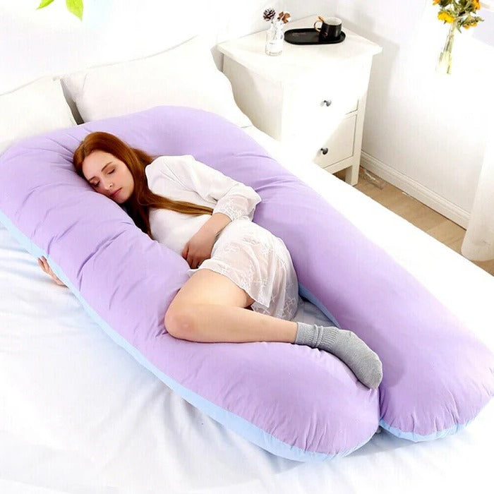 Full Body Support Pillow | Ergonomic Pregnancy & Back Pain Pillow