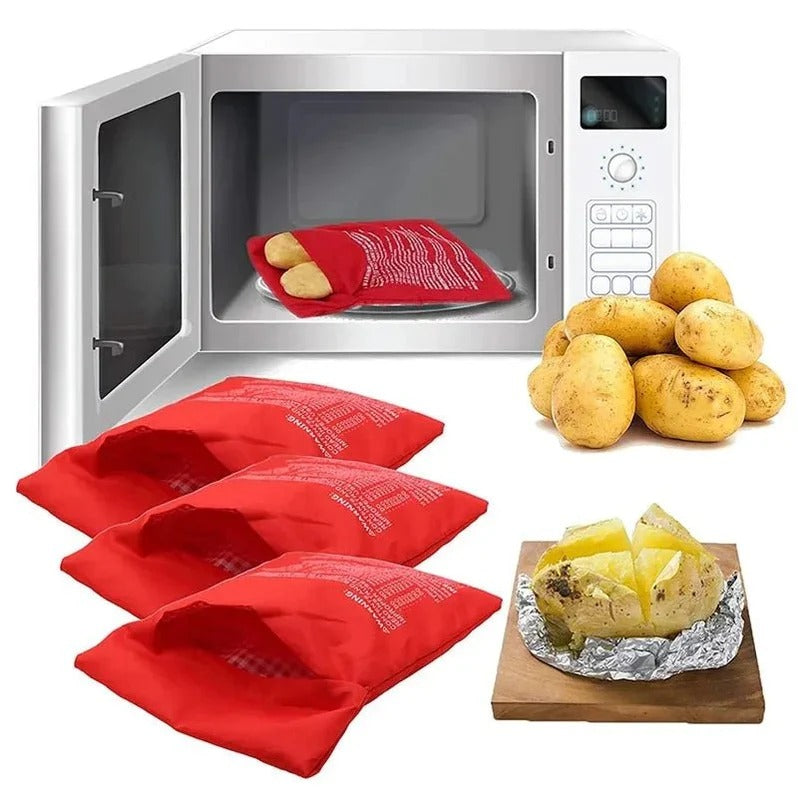 Microwave Potato Bag | Baked Potato Cooker Bag for Fast Results