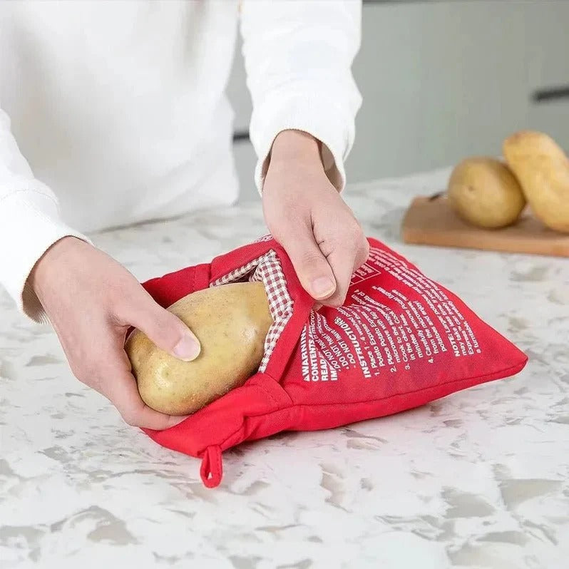 Microwave Potato Bag | Baked Potato Cooker Bag for Fast Results
