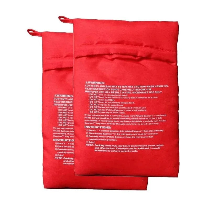 Microwave Potato Bag | Baked Potato Cooker Bag for Fast Results