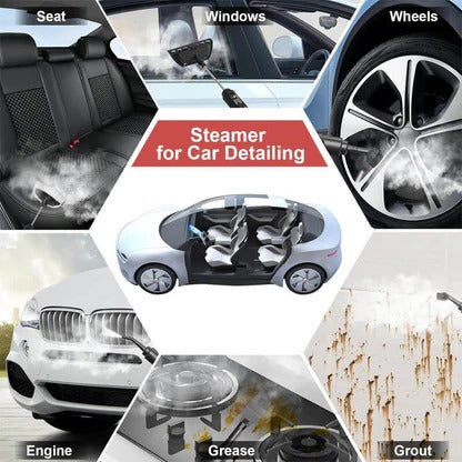 High-Pressure Steam Cleaning Tool | Chemical-Free Multi-Surface Cleaner