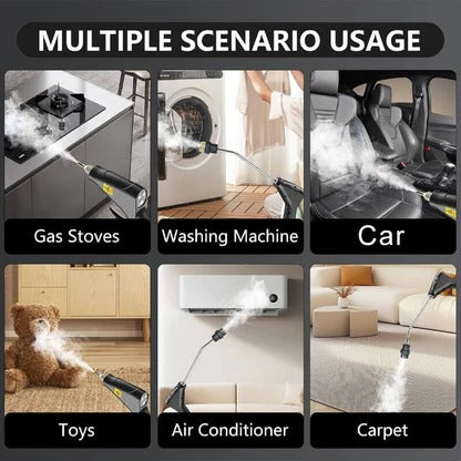 High-Pressure Steam Cleaning Tool | Chemical-Free Multi-Surface Cleaner