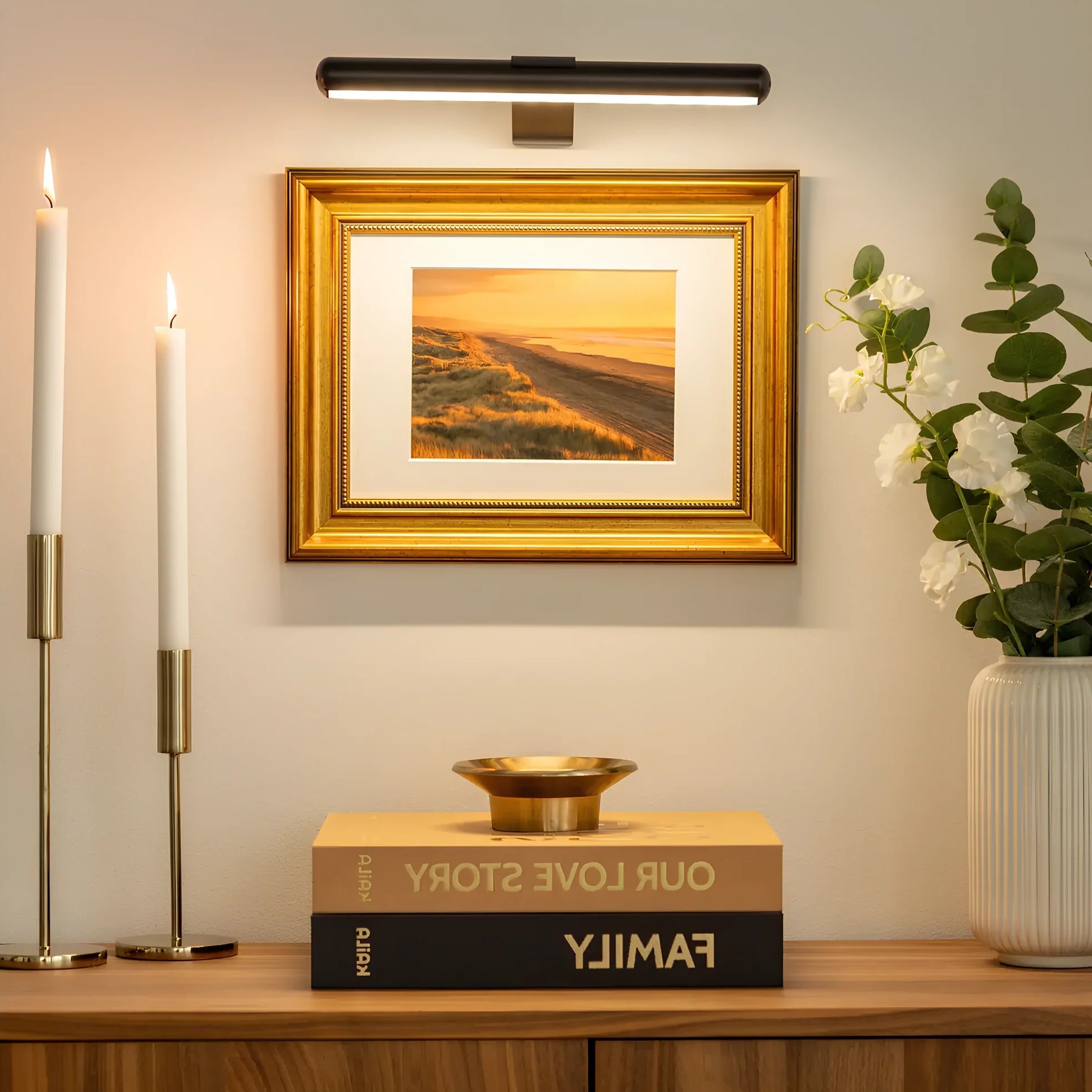 Wireless LED Picture Light | Battery-Powered Art & Frame Illuminator