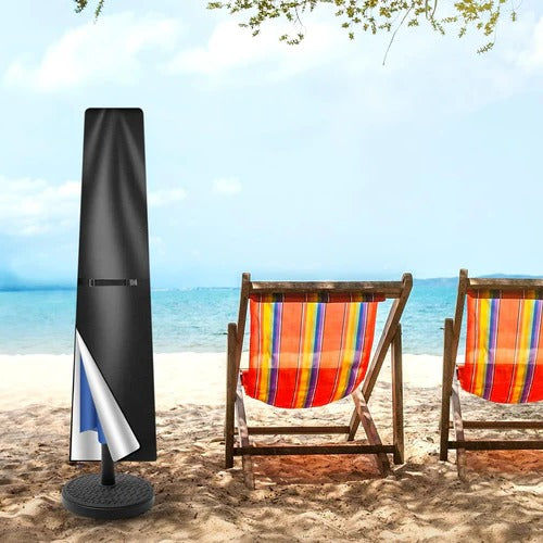 Waterproof Outdoor Parasol Cover | UV Patio Umbrella Storage Bag