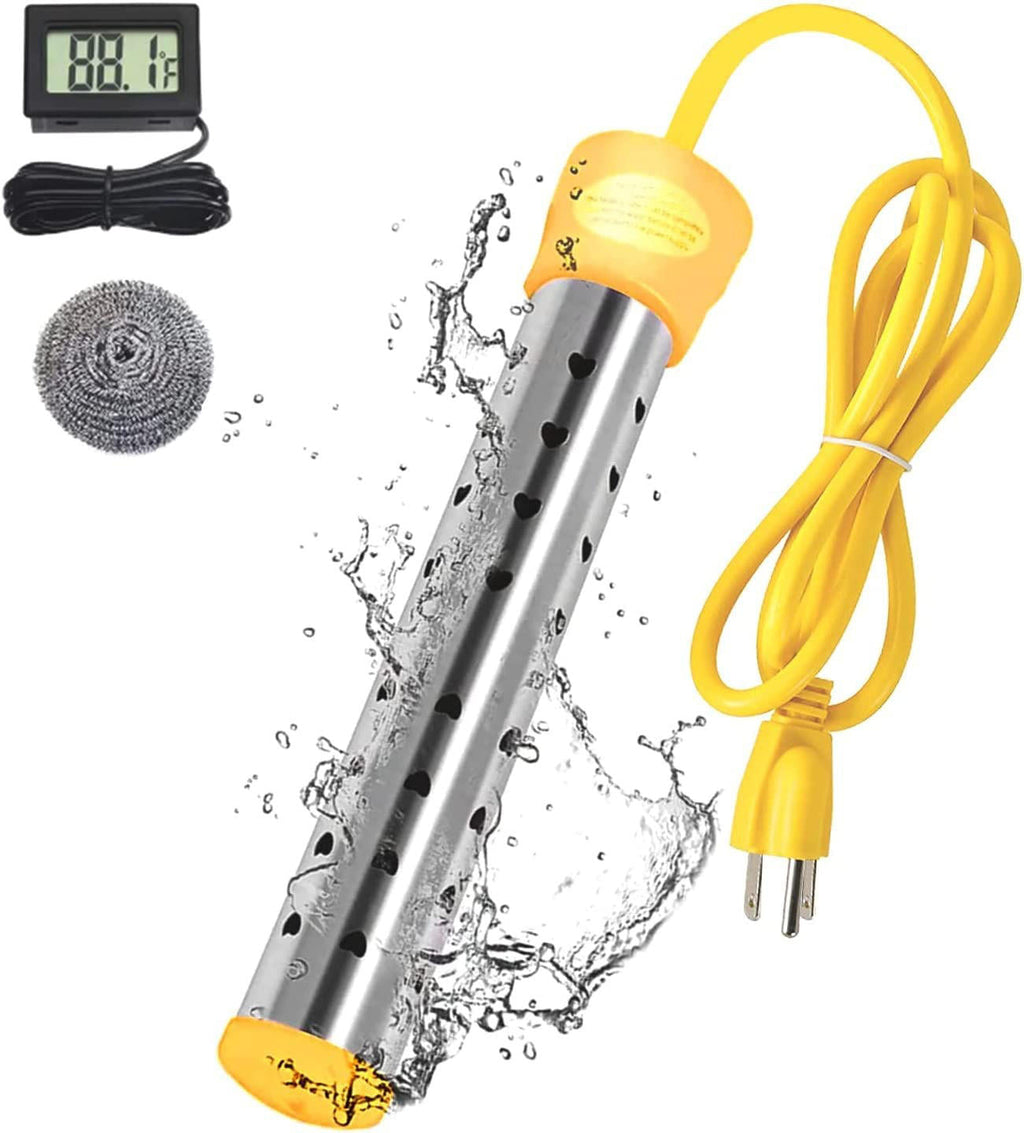 Immersion Water Heater | Portable Travel Bucket Heater