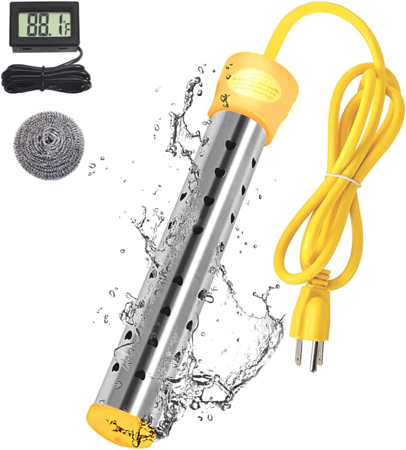 Immersion Water Heater | Portable Travel Bucket Heater