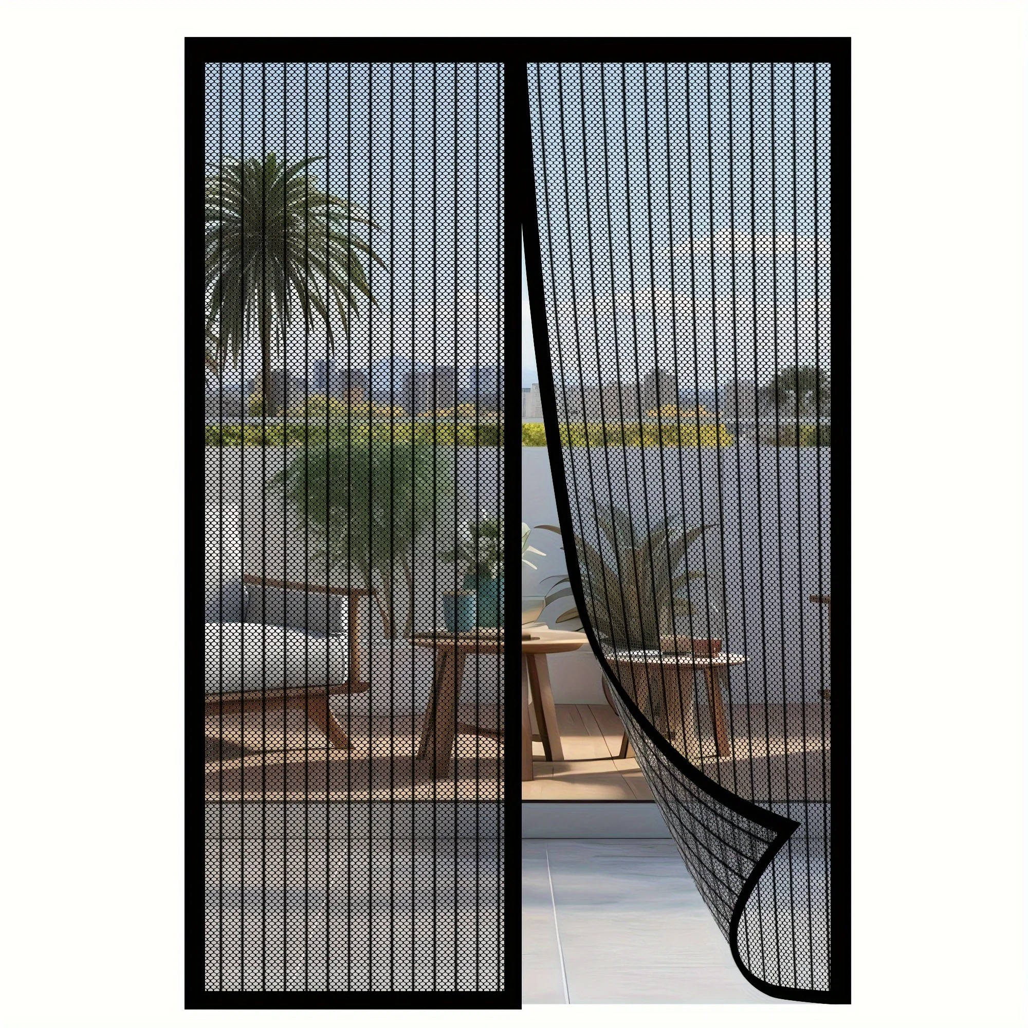 Magnetic Screen Door | Custom Sizes, Hands-Free Mesh Door Curtain