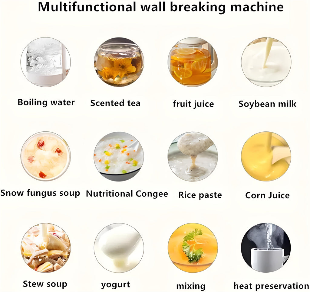 Nut Milk Maker | Electric Blender for Homemade Oat and Almond Milk