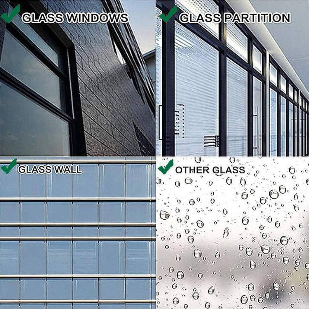 Telescopic Window Cleaner | Long Handle Squeegee & Wash Tool