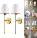 Battery Operated Wall Sconces | Wireless LED Wall Lights No Wiring