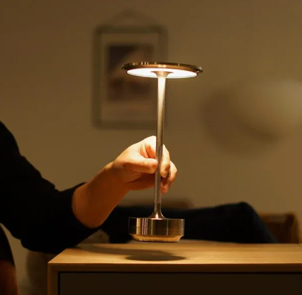 Wireless Table Lamp | Rechargeable Portable LED Desk Light