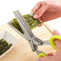 5-Blade Salad Scissors | Kitchen Herb & Salad Cutting Shears