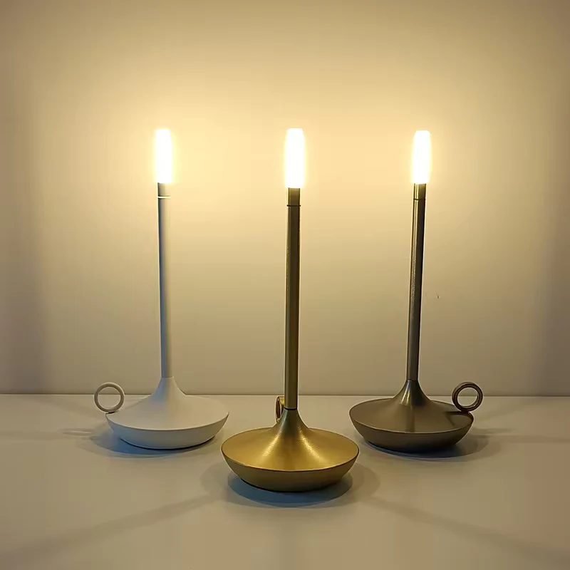 Rechargeable Touch Table Lamp | Dimmable LED, Bedroom & Camping
