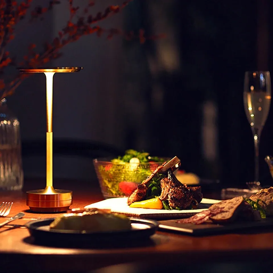 Wireless Table Lamp | Rechargeable Portable LED Desk Light