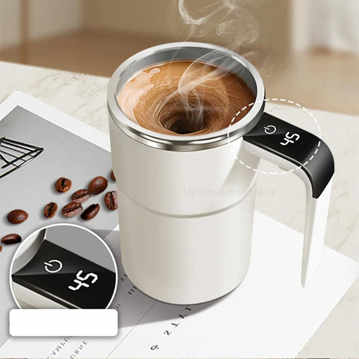 Rechargeable Self-Stirring Mug | Electric Coffee & Tea Mixing Cup