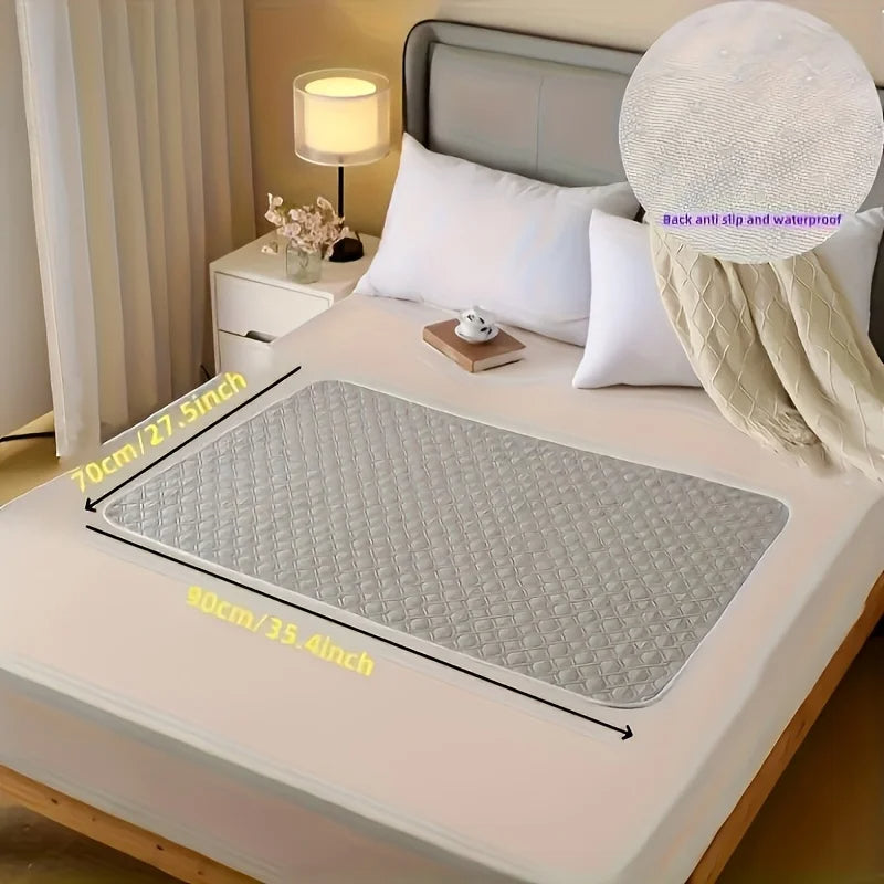 Washable Incontinence Bed Protector | Waterproof Reusable Mattress Pad