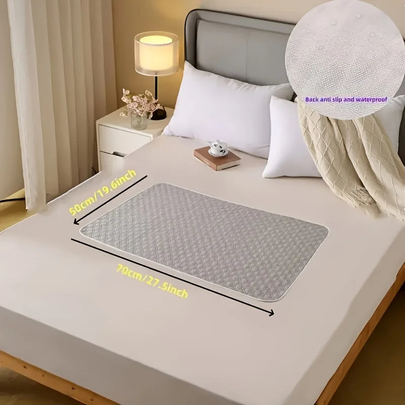 Washable Incontinence Bed Protector | Waterproof Reusable Mattress Pad