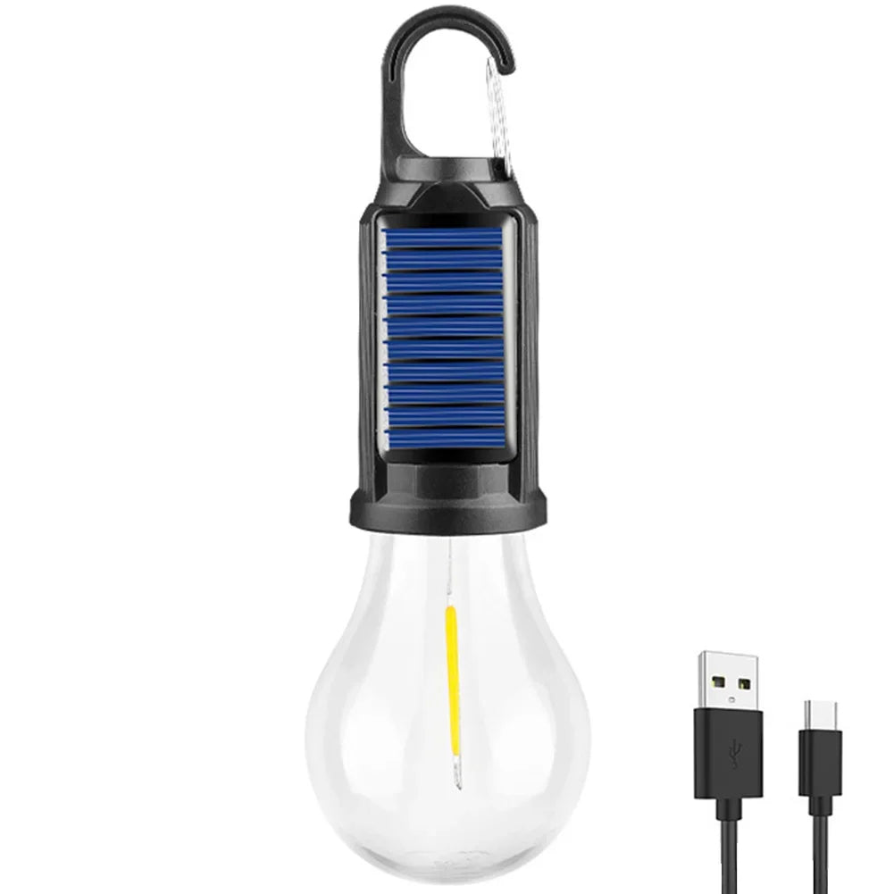 Solar Camping Light | Rechargeable Hooked LED Tent Light