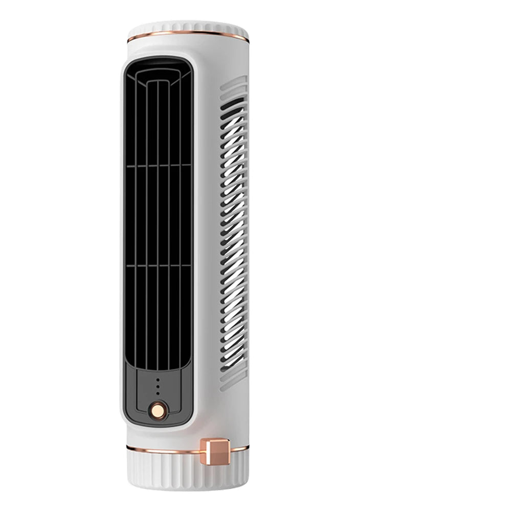 Bladeless Portable Air Conditioner Tower Fan | Quiet Cooling