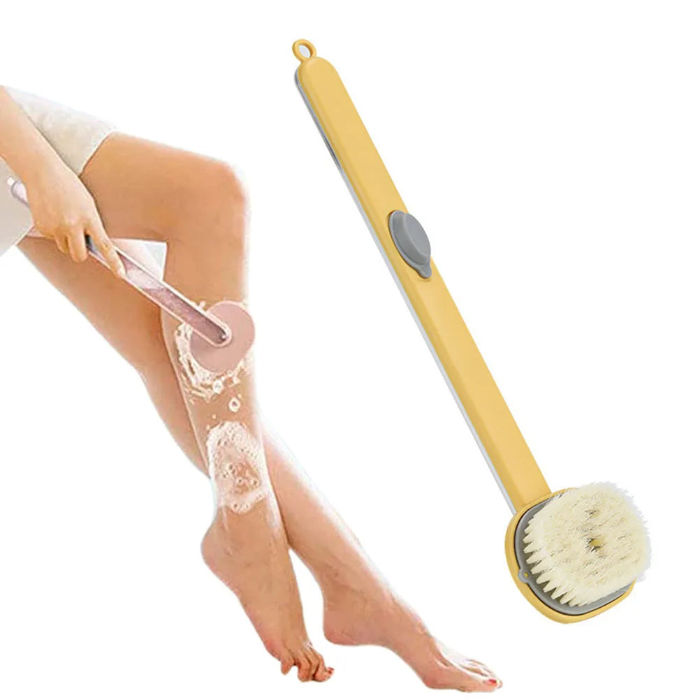 Long Handle Back Scrubber for Shower | Exfoliating Bath Brush